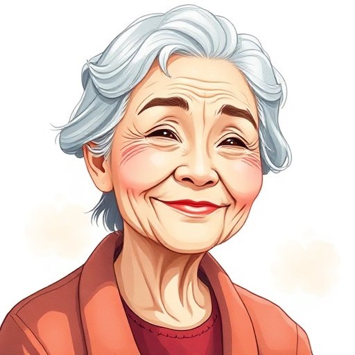 退休的张阿姨