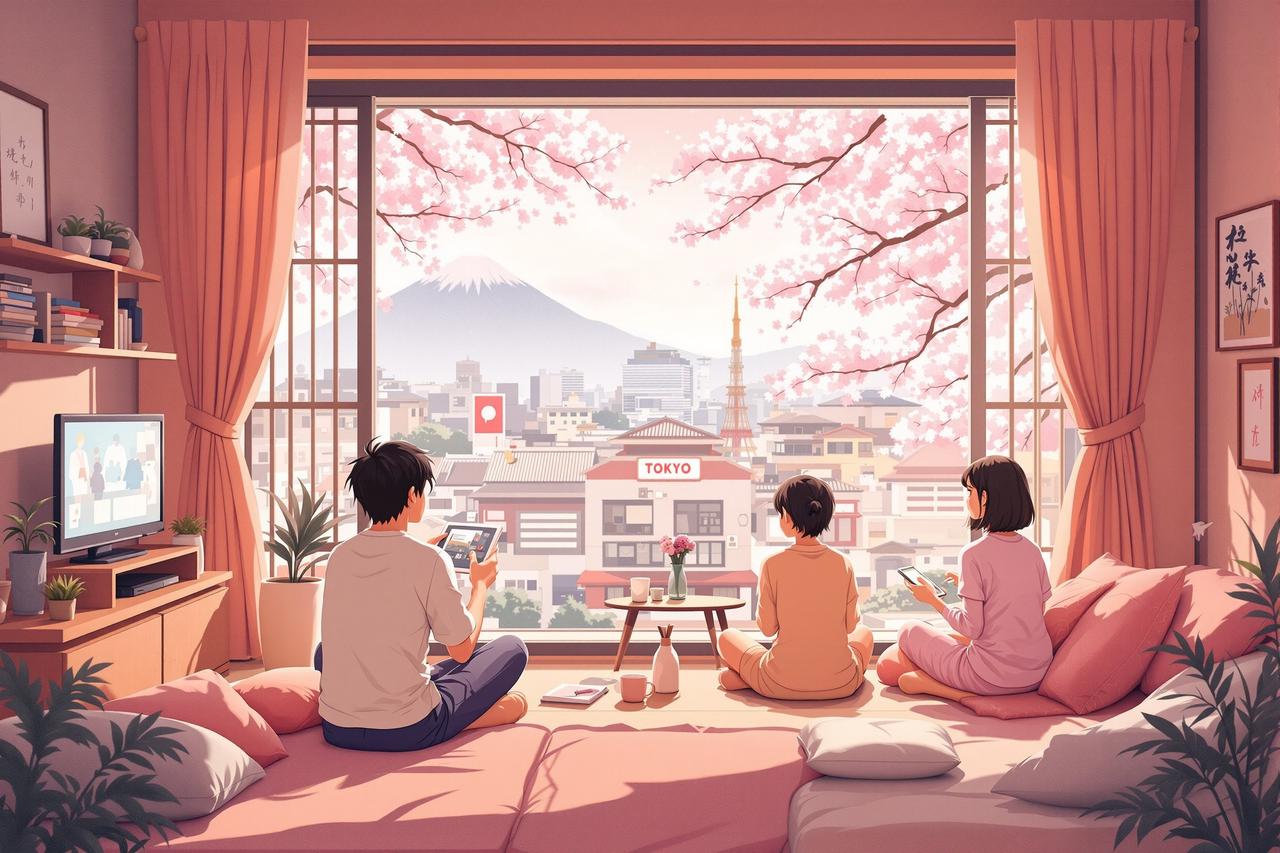 韩漫剧覆盖市场 - 日本市场